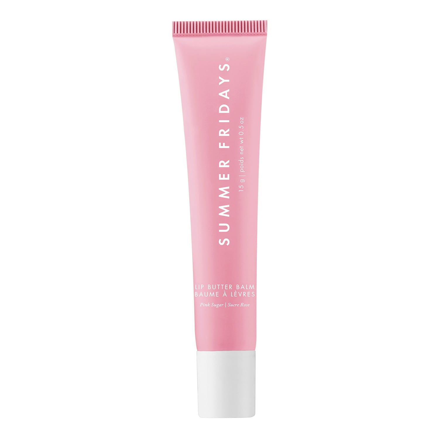 Summer Fridays - Baume À Lèvres Menthe Douce - Nawilżający I Nadający Połysk Balsam Do Ust - Lip Butter Balm Pink Sugar - Dla Kobiet
